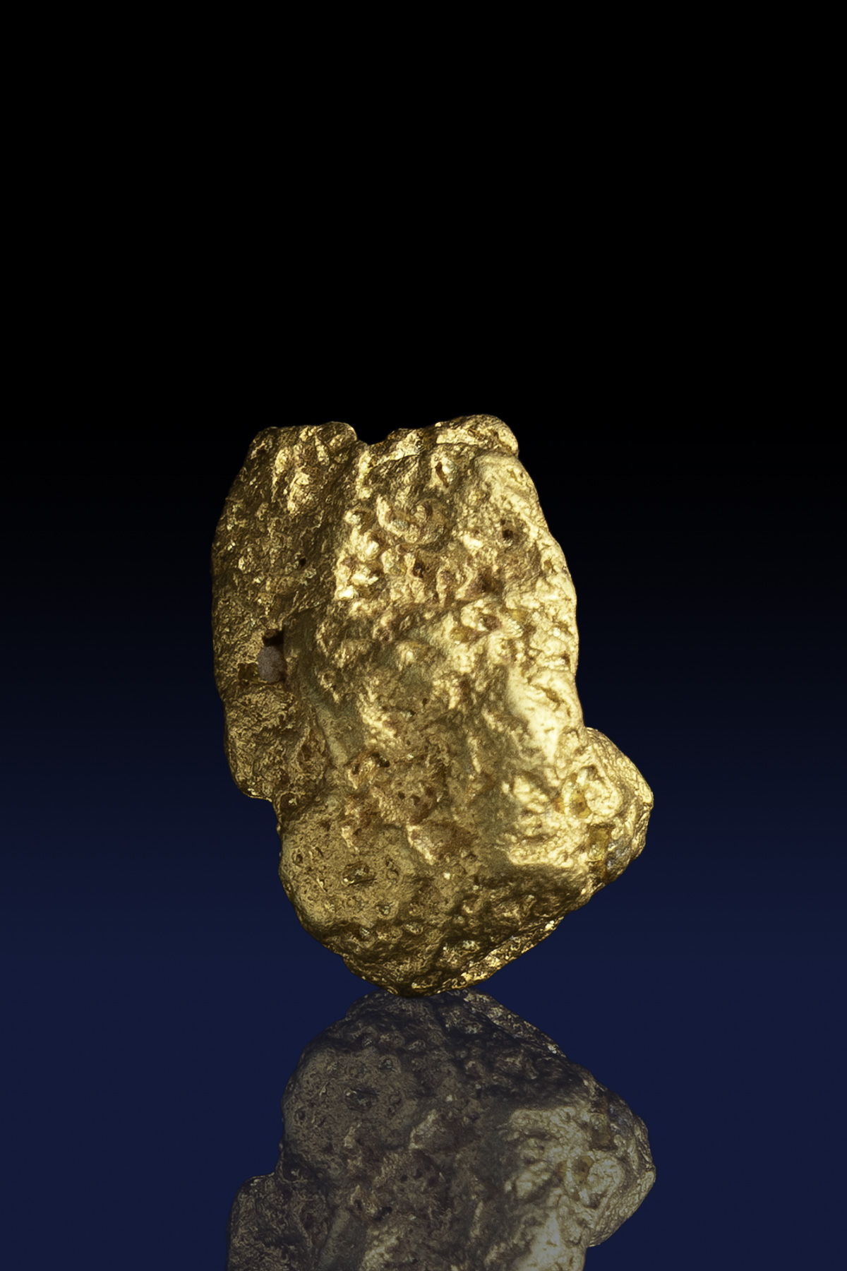 Dazzling, Shiny Natural Gold Nugget - Australia - 2.97 grams (image for) Dazzling, Shiny Natural Gold Nugget - Australia - 2.97 grams